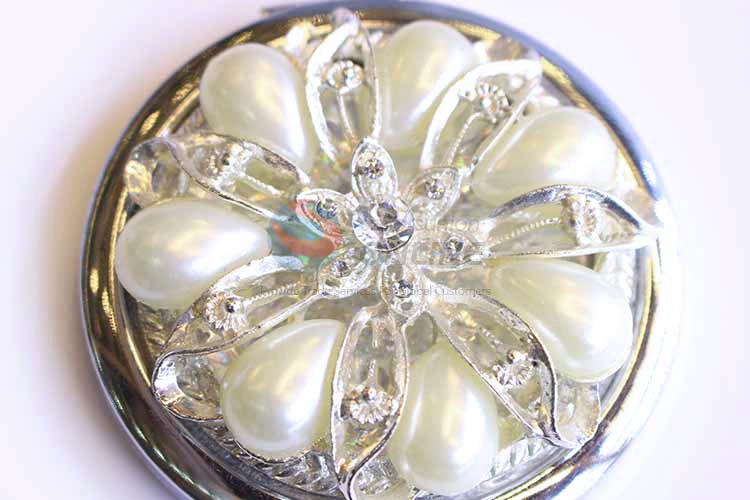 Wholesale Popular Portable Make-Up Double Sided Folding Handheld Mirrors
