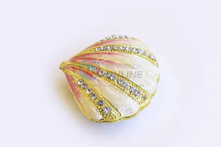Factory Wholesale Shell Shape Trinket Jewelry Packaging Jewelry Box