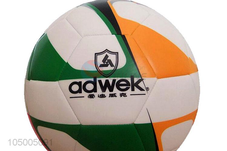 Factory promotional training soccer ball/football standard size 5