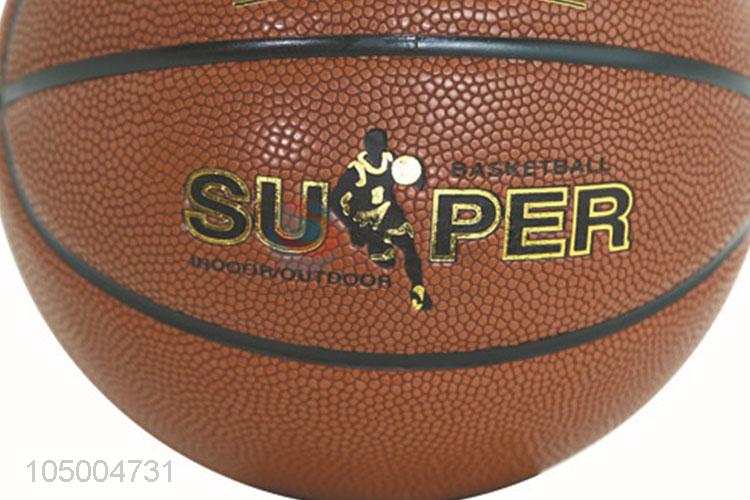 Wholesale custom standard size 7 pu basketball