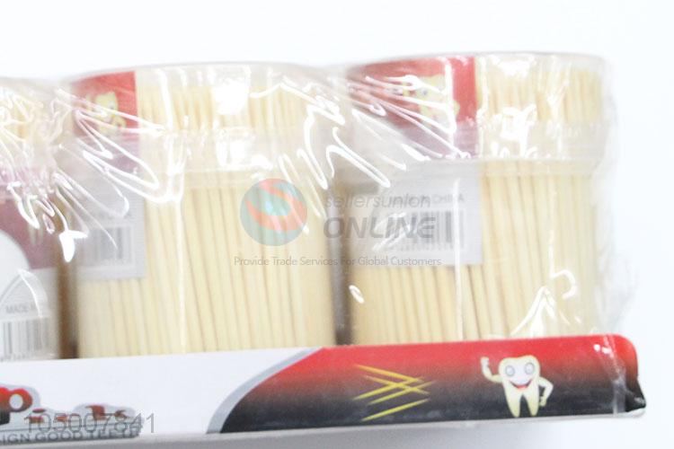Hot Selling 10 Boxes Good Quality Bamboo Toothpicks