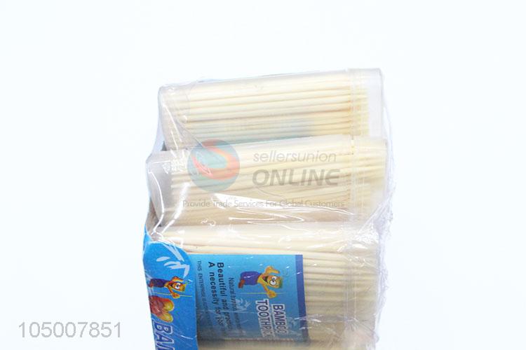 Top Quality Factory 12 Boxes Promotional Bamboo Toothpicks