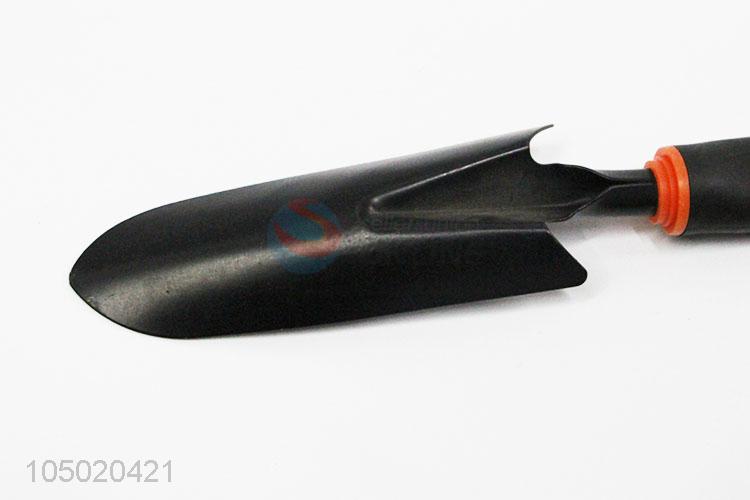 Wholesale Factory Supply Black Rubber Handle Stainless Steel Shovel