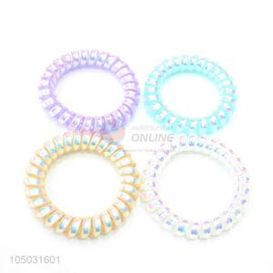 China Factory Price High Quality Four Colors Elastic Hair Ring