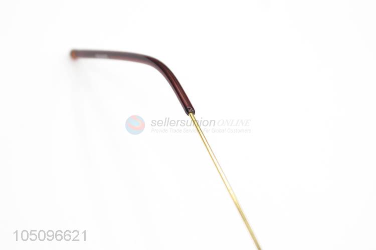 Factory promotional wholesale UV400 sunglasses with metal frame