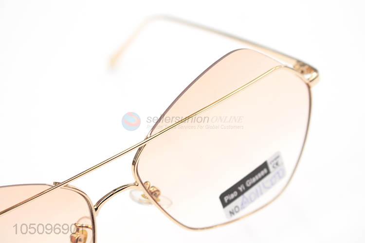 New products wholesale UV400 sunglasses with metal frame