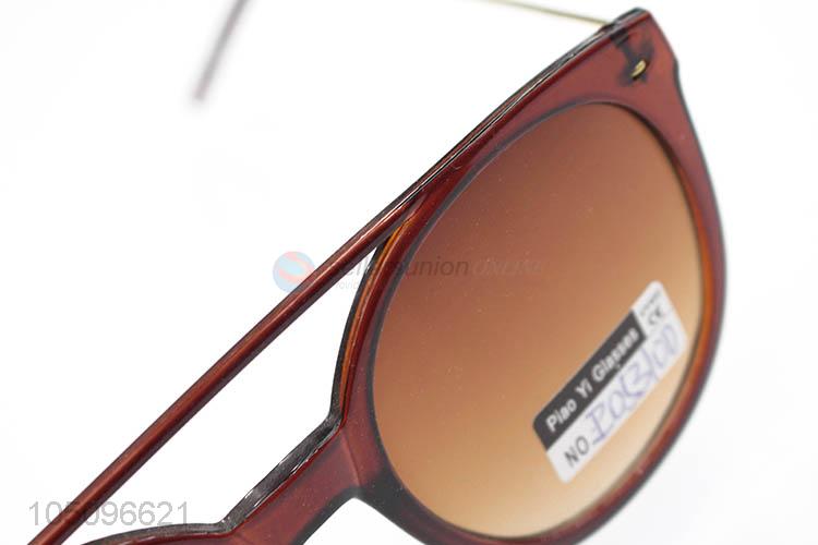 Factory promotional wholesale UV400 sunglasses with metal frame