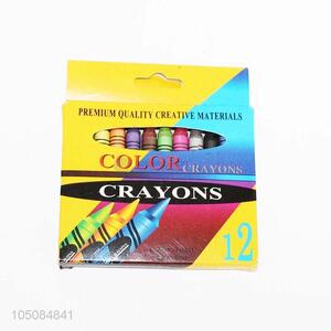 12pc/Set Colorful Crayons for Office and School