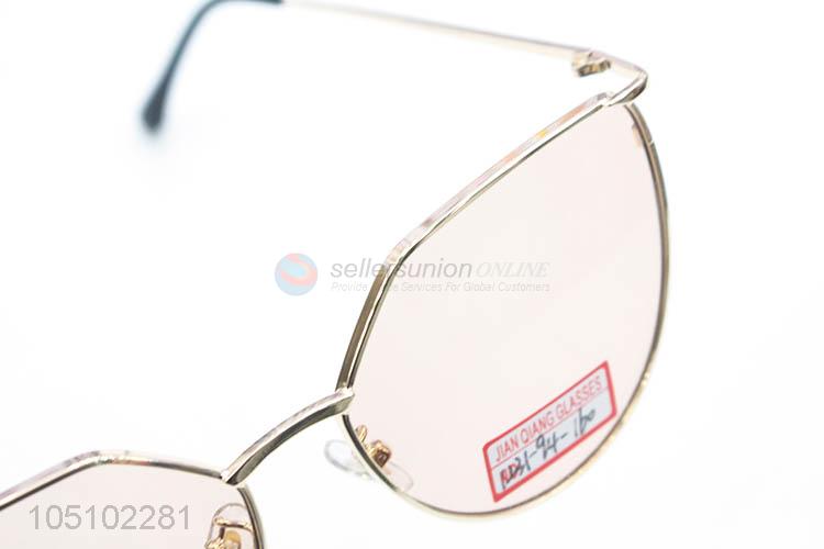 Direct Price Vintage Metal Frame Clear Lenses Sun Glasses For Adult