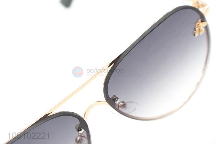 Low Price Vintage Metal Frame Clear Lenses Sun Glasses For Adult