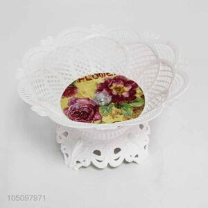 Hollow Out Design Fruit Plate Vegetable Basket