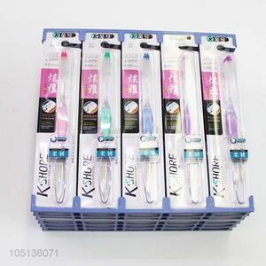 Low price plastic adult toothbrush for home use