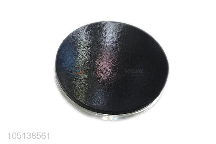 China OEM round glass crystal fridge magnet