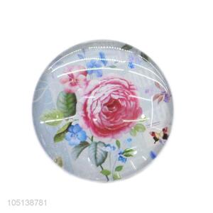 Top quality cheap decorative dome crystal fridge magnet