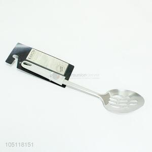 Professional manufacturer kitchenware stainless steel slotted spoon