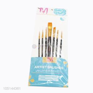 Personalized 7 Pieces/Set Paint Brush Pen Set for Learning Oil Acrylic Painting