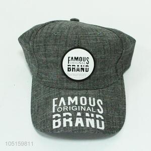 Black Color Famous Brand Pattern Baseball Cap Baseball Hats