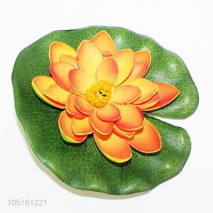 Good quality artificial lotus fake flower for garden decor