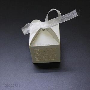 Wholesale cheap luxury wedding laser cut candy boxes