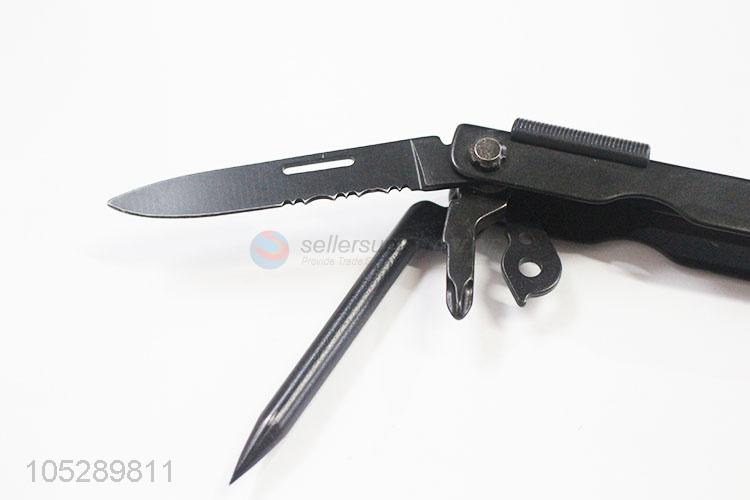 Factory sales stainless steel multifunctional tool set with knife