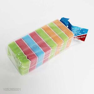 Hot Sale 8 Pieces Dish Cleaning Sponge Kitchen Scouring Pad
