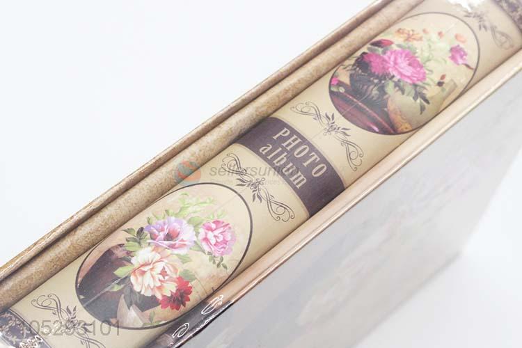 Wholesale Top Quality Reusable Large Carton Fancy Photo Albums with Transparent Inside Pages