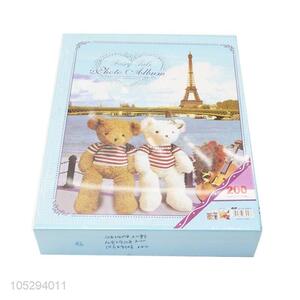 Top Quality Hardcover Photo Albums Family Photo Storage with Transparent Inside Pages