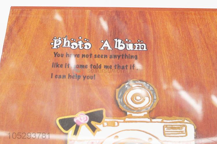 Portable Fashion Wedding Photo Album Best Family Photobook with Transparent Inside Pages