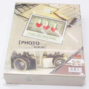 Cheap Price Wholesale Wedding Photo Album Photo Storage Photobook with Paste Inside Pages