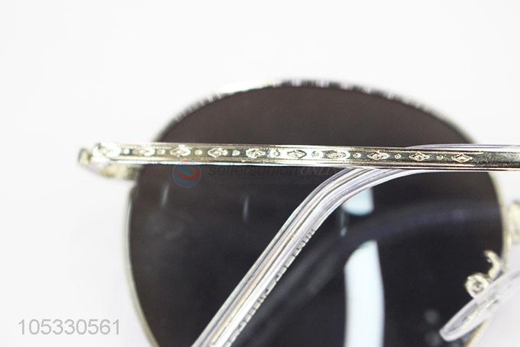 Factory Polarized New Advertising Cute Black Round Sunglasses