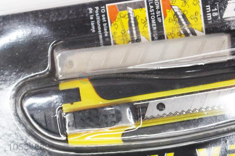 New Design Positive Retractable Utility Knife Best Cutter Knife