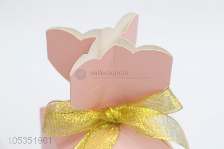 Simple Style Cut Candy Gift Boxes Wedding Party Favor Box