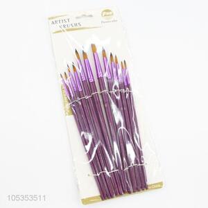 Cheap Promotional 12pcs Art Supplies Drawing Art Pen Paint Brush