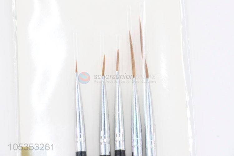 New Arrival 5pcs Nylon Hair Artist Painting Brushes