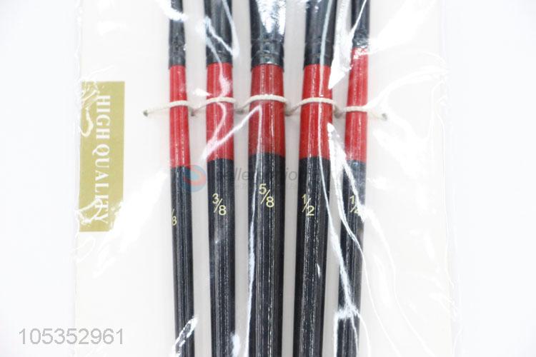 Reasonable Price 5pcs Paint Brushes for Art Student Drawing