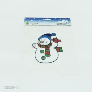 Wholesale Snowman Pattern Window Sticker Christmas Sticker