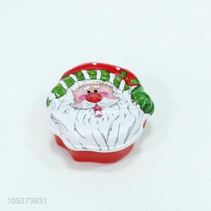 Fashion Santa Claus Shape Plastic Box Candy Box