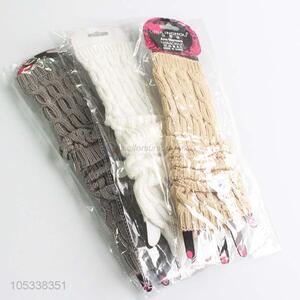 Premium quality winter knitted half-finger gloves