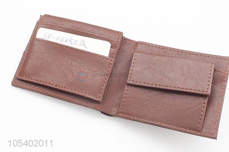 Best Selling Leather Wallet Short Card Holder For Man