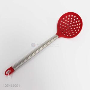 Good Sale Silicone Leakage Ladle With Metal Handle