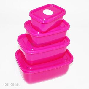 Factory Excellent 4PC Plastic Preservation Box