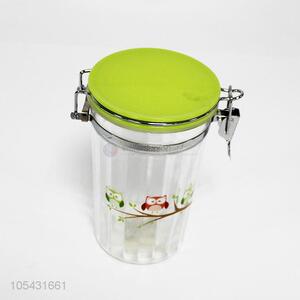 Best qualiy plastic food container snack storage sealed jars