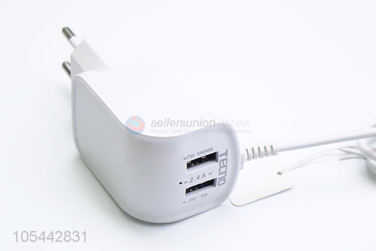 New Advertising Portable Mobile Phone Adapter Travel Wall Charger