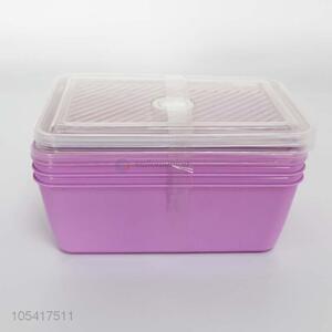 High Quality 3 Pieces Plastic Preservation Box Set