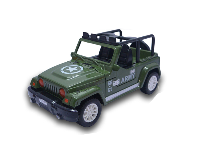 Wholesale boys favor 1:32 4 ways r/c military jeep w/o batteries