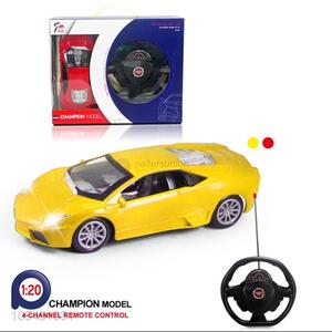 Professional suppliers 1:20 plastic remote control car w/o batteries