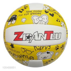 Wholesale Popular Cartoon Pattern PU Material Official Size 5 volleyball