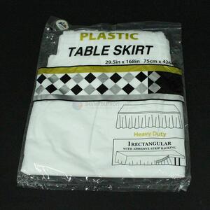 Wholesale Plastic Table Skirt Fashion Table Cloth
