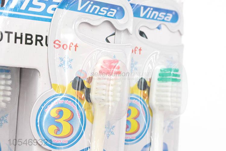 Wholesale Popular Children Oral Care Soft Bristle Toothbrush