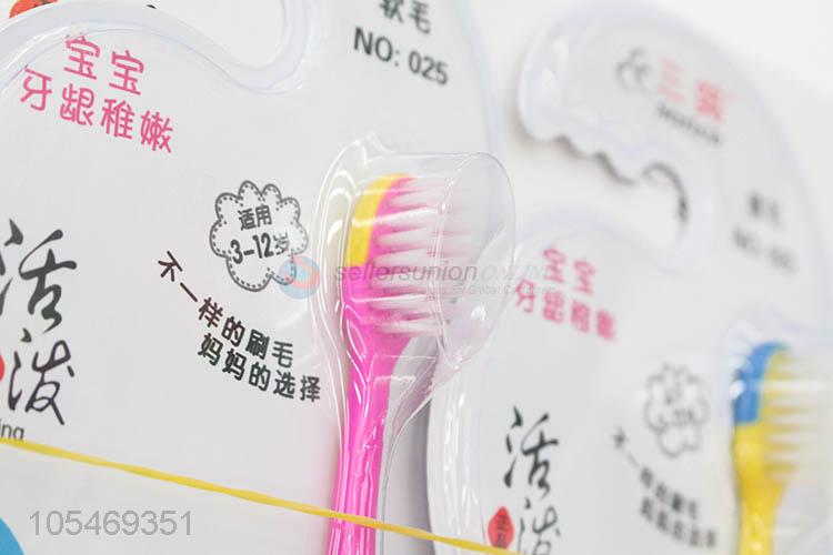 Factory Wholesale Children Toothbrush with A Plane Toy